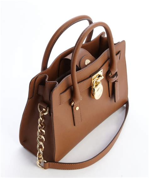 michael kors camel bag|Michael Kors leather tote.